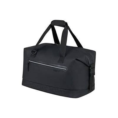 American Tourister Urban Tide Reistas 60 cm Heren & Dames Weekender/Sporttas, Waterafstotend, Licht & Ruim voor Vakantie, Korte Trip & Sport 41.5L Zwart American Tourister Urban Tide Reistas 60 cm Heren & Dames Weekender/Sporttas, Waterafstotend, Licht & Ruim voor Vakantie, Korte Trip & Sport 41.5L Zwart