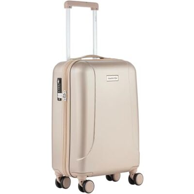 CarryOn Skyhopper Valise Cabine Rigide 55 cm avec serrure TSA – Bagage Cabine 32 L avec (Beige, Petit) CarryOn Skyhopper Valise Cabine Rigide 55 cm avec serrure TSA – Bagage Cabine 32 L avec (Beige, Petit)