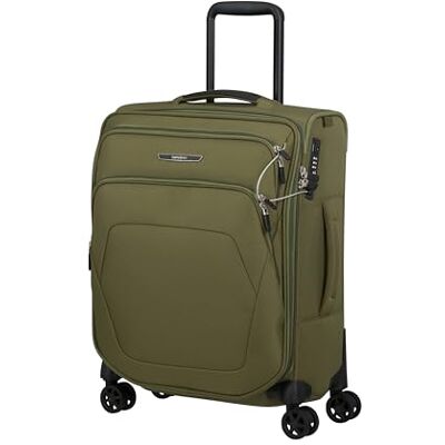 Samsonite Spark SNG Eco Valise à main 55 x 40 x 23 cm Chariot à bagages souple pour easyJet et la plupart des compagnies aériennes, extensible, 48/55 L, Vert (Olive) Samsonite Spark SNG Eco Valise à main 55 x 40 x 23 cm Chariot à bagages souple pour easyJet et la plupart des compagnies aériennes, extensible, 48/55 L, Vert (Olive)