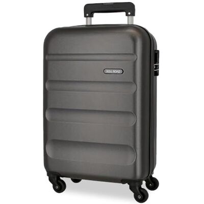 ROLL ROAD Flex Valise rigide fabriquée en ABS, un matériau, fermeture à combinaison latérale, 4 roues doubles, bagage main, intérieur pratique avec un compartiment, anthracite, Talla única, Valise Air ROLL ROAD Flex Valise rigide fabriquée en ABS, un matériau, fermeture à combinaison latérale, 4 roues doubles, bagage main, intérieur pratique avec un compartiment, anthracite, Talla única, Valise Air