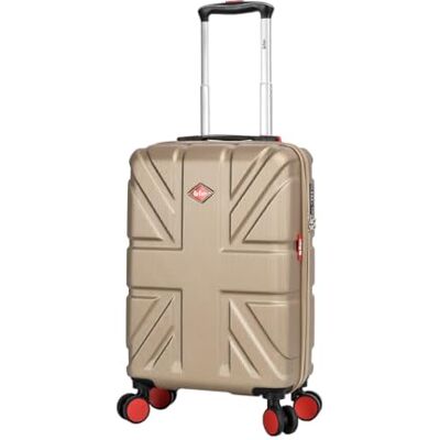 A1 FASHION GOODS Valise de voyage solide et durable à 4 roues pivotantes Rayures taupe, taupe, Cabin, Bagages A1 FASHION GOODS Valise de voyage solide et durable à 4 roues pivotantes Rayures taupe, taupe, Cabin, Bagages