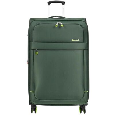 House Of Leather Orion Valise souple à 8 roulettes extensible et légère, Vert, Large Check In, Bagages House Of Leather Orion Valise souple à 8 roulettes extensible et légère, Vert, Large Check In, Bagages