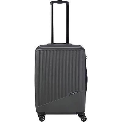 travelite Bali Valise à roulettes Rigide avec 4 roulettes, Taille Unique, Anthracite, Trolley Taille M (67 cm), Valise rigide à 4 roulettes travelite Bali Valise à roulettes Rigide avec 4 roulettes, Taille Unique, Anthracite, Trolley Taille M (67 cm), Valise rigide à 4 roulettes