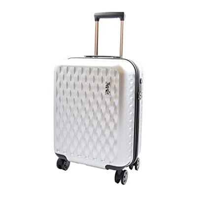 A1 FASHION GOODS Valise légère à 8 roues rigide de qualité supérieure Argenté, Argenté., Cabin 56x39x23CM,34L,2.9KG, Hradside Bagages à roulettes A1 FASHION GOODS Valise légère à 8 roues rigide de qualité supérieure Argenté, Argenté., Cabin 56x39x23CM,34L,2.9KG, Hradside Bagages à roulettes