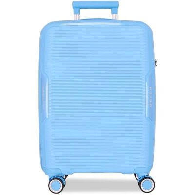 MOVOM Inari Valise de cabine bleue 40 x 55 x 20 cm rigide polypropylène fermeture TSA 37L 2,68 kg 4 roues doubles bagage main, bleu, Valise cabine MOVOM Inari Valise de cabine bleue 40 x 55 x 20 cm rigide polypropylène fermeture TSA 37L 2,68 kg 4 roues doubles bagage main, bleu, Valise cabine