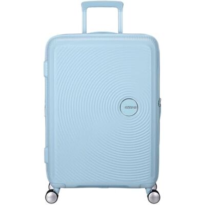 American Tourister Trolley Soundbox exp spinner M 32G*002 pastel blue, Bleu pastel, 67 Centimeters, Moderne American Tourister Trolley Soundbox exp spinner M 32G*002 pastel blue, Bleu pastel, 67 Centimeters, Moderne