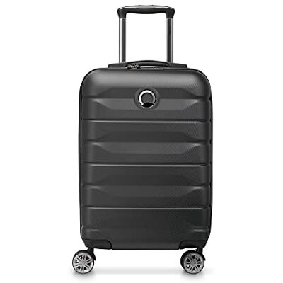 DELSEY PARIS Air Armour Valise Cabine Rigide Extensible 55x35x26 cm 42 Litres S Noir DELSEY PARIS Air Armour Valise Cabine Rigide Extensible 55x35x26 cm 42 Litres S Noir
