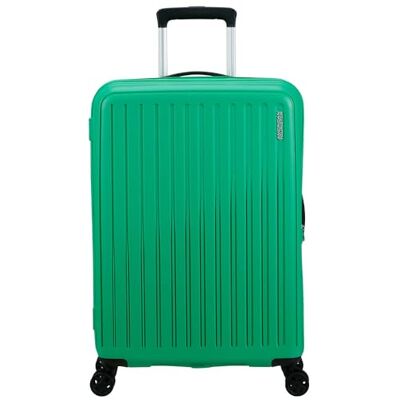 American Tourister Chariot rigide, taille M, fabriqué en polyéthylène, robuste et résistant aux rayures. Très pratique et super léger, dispose de deux grands compartiments, diviseur dans le American Tourister Chariot rigide, taille M, fabriqué en polyéthylène, robuste et résistant aux rayures. Très pratique et super léger, dispose de deux grands compartiments, diviseur dans le