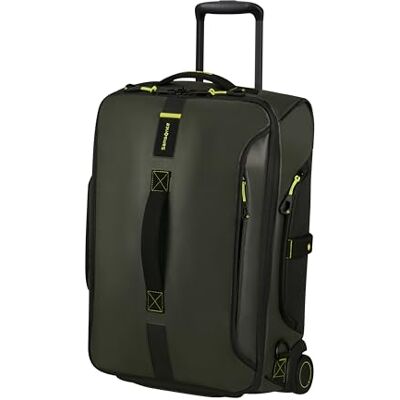 Samsonite Paradiver Light Sac de Voyage à Roulettes & Fonction Sac à Dos (55 cm), Small, Bagage Cabine, Déperlant, Léger, 51L, Vert (Jungle Green) Samsonite Paradiver Light Sac de Voyage à Roulettes & Fonction Sac à Dos (55 cm), Small, Bagage Cabine, Déperlant, Léger, 51L, Vert (Jungle Green)