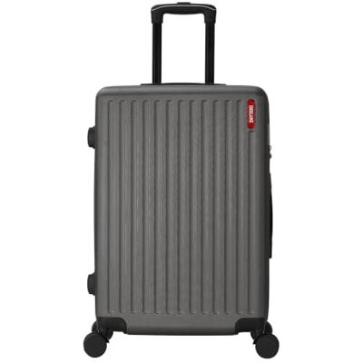 TROLLEY ADC Valise Moyenne Soute 65x41x26 cm Rigide, Légère 3 Kg 65 Litres 4 Doubles Roues Silencieuses Maniable, Pratique et Étanche Collection Palace Superfly Gris Anthracite TROLLEY ADC Valise Moyenne Soute 65x41x26 cm Rigide, Légère 3 Kg 65 Litres 4 Doubles Roues Silencieuses Maniable, Pratique et Étanche Collection Palace Superfly Gris Anthracite