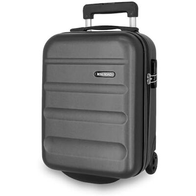 ROLL ROAD Flex Valise rigide fabriquée en ABS, un matériau, fermeture à combinaison latérale, 4 roues doubles, bagage main, intérieur pratique avec un compartiment, anthracite, Talla única, Valise à ROLL ROAD Flex Valise rigide fabriquée en ABS, un matériau, fermeture à combinaison latérale, 4 roues doubles, bagage main, intérieur pratique avec un compartiment, anthracite, Talla única, Valise à