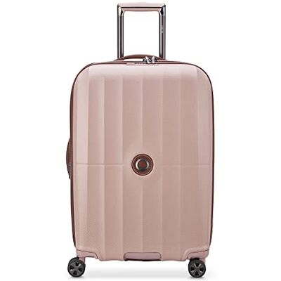 DELSEY PARIS ST TROPEZ Valise cabine rigide extensible, rose, M, Extensible DELSEY PARIS ST TROPEZ Valise cabine rigide extensible, rose, M, Extensible
