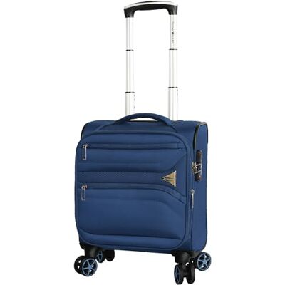 A1 FASHION GOODS Budget Airline Valise légère et extensible 4 roues Atom, bleu marine, Cabin, Valise A1 FASHION GOODS Budget Airline Valise légère et extensible 4 roues Atom, bleu marine, Cabin, Valise