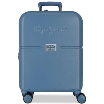 Pepe Jeans Accent Valise cabine bleue 40 x 55 x 20 cm Rigide 3 kg Fermeture à combinaison latérale ABS 3 kg 37 L Extensible Bagage à main, bleu, Talla única, Valise cabine Pepe Jeans Accent Valise cabine bleue 40 x 55 x 20 cm Rigide 3 kg Fermeture à combinaison latérale ABS 3 kg 37 L Extensible Bagage à main, bleu, Talla única, Valise cabine