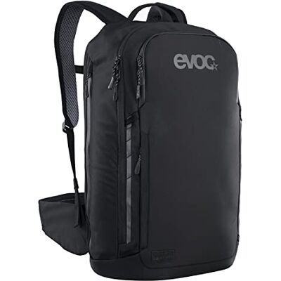 EVOC Sac à dos COMMUTE PRO 22, noir, S/M Sac à dos, sac à dos de vélo, avec protection dorsale, polyester recyclé, poids : 1,2 kg, dimensions : 15 x 29 x 48 cm EVOC Sac à dos COMMUTE PRO 22, noir, S/M Sac à dos, sac à dos de vélo, avec protection dorsale, polyester recyclé, poids : 1,2 kg, dimensions : 15 x 29 x 48 cm