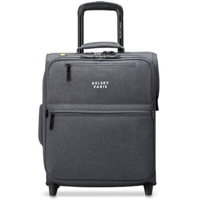 DELSEY PARIS Maubert 2.0 Valise Cabine Souple 45x36x20 cm 25 Litres XS Anthracite DELSEY PARIS Maubert 2.0 Valise Cabine Souple 45x36x20 cm 25 Litres XS Anthracite