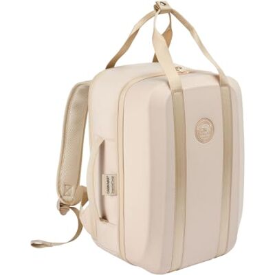 Cabin Max Paxos Sac de cabine pour dessous de siège 20 l, 40 x 20 x 25 cm, ShapeSafe anti-encombrement, léger 680 g, bagage à main sans Ryanair, ouverture coquillage, Crème Bp, 20 L, Équipement manuel Cabin Max Paxos Sac de cabine pour dessous de siège 20 l, 40 x 20 x 25 cm, ShapeSafe anti-encombrement, léger 680 g, bagage à main sans Ryanair, ouverture coquillage, Crème Bp, 20 L, Équipement manuel