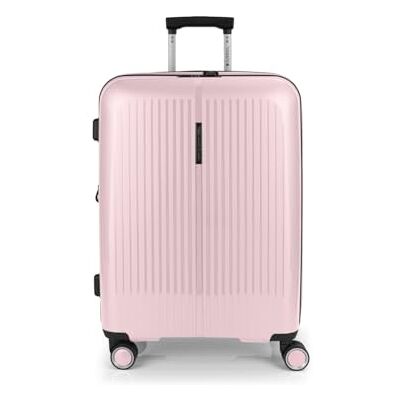 Gabol Valise moyenne extensible Brooklyn 45 x 65 x 27/30 cm Bagage léger 3,4 kg avec capacité 70/77,8 l 4 roues doubles 360° et serrure TSA Design espagnol en polypropylène, rose, Mediano Gabol Valise moyenne extensible Brooklyn 45 x 65 x 27/30 cm Bagage léger 3,4 kg avec capacité 70/77,8 l 4 roues doubles 360° et serrure TSA Design espagnol en polypropylène, rose, Mediano