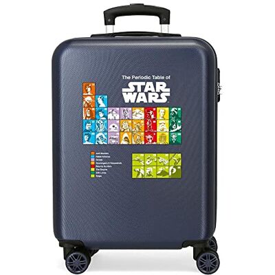 Star Wars Badges Bagages Bagage à main, Bleu marine périodique, Valise Star Wars Badges Bagages Bagage à main, Bleu marine périodique, Valise