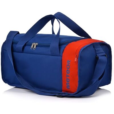 meteor Sac de Sport Voyage Bag Duffel Fitness Entraînement Gym Weekend Travail (Blue/Raspberry, 20 L) meteor Sac de Sport Voyage Bag Duffel Fitness Entraînement Gym Weekend Travail (Blue/Raspberry, 20 L)