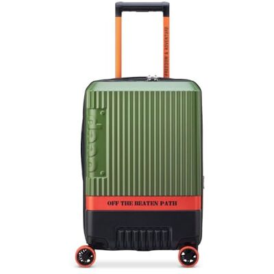 DELSEY PARIS Jeep JH001A Valise Cabine Rigide 55 cm x 35 cm x 23 cm 36 L S -, Vert, S, Housse de transport/UPRIGHT DELSEY PARIS Jeep JH001A Valise Cabine Rigide 55 cm x 35 cm x 23 cm 36 L S -, Vert, S, Housse de transport/UPRIGHT