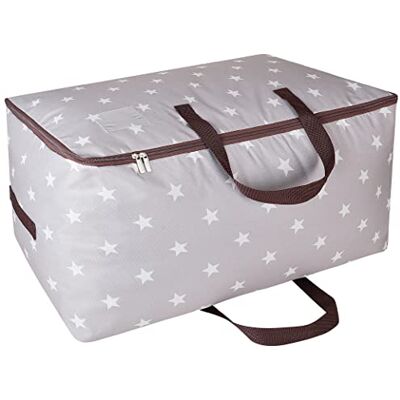 DOKEHOM 105L Sacs pour vêtements, épais surdimensionnée Organiseur Sac de rangement, Sac de Voyage (Gris) DOKEHOM 105L Sacs pour vêtements, épais surdimensionnée Organiseur Sac de rangement, Sac de Voyage (Gris)