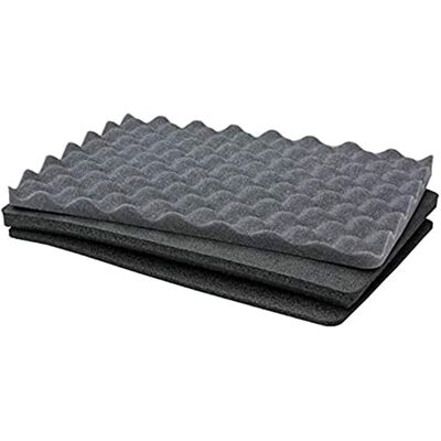 PELI 1096 Set de Mousse de Rechange, Accessoire de la Valise Protector Originale, Compatible avec : 1095, Couleur : Noir PELI 1096 Set de Mousse de Rechange, Accessoire de la Valise Protector Originale, Compatible avec : 1095, Couleur : Noir