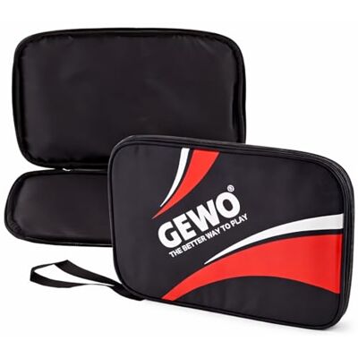 GEWO 89689130 - Housse pour raquette de ping-pong - Résistante et carrée GEWO 89689130 - Housse pour raquette de ping-pong - Résistante et carrée