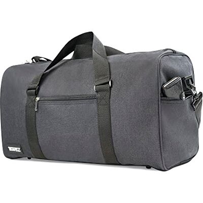 TravelZ Basics Sac de Voyage 36 ltr 53cm Bagage á main Sac de week-end compact Gris TravelZ Basics Sac de Voyage 36 ltr 53cm Bagage á main Sac de week-end compact Gris