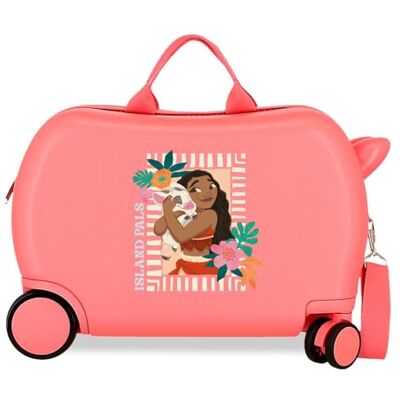 Disney Joumma Vaiana Sea Vibes Valise pour enfant Corail 45 x 31 x 20 cm rigide ABS 24,6 l 1,76 kg 2 roues doubles bagage à main Disney Joumma Vaiana Sea Vibes Valise pour enfant Corail 45 x 31 x 20 cm rigide ABS 24,6 l 1,76 kg 2 roues doubles bagage à main