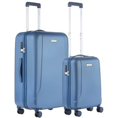 CarryOn Skyhopper Set de 2 Valises Bagage a main 55cm Grande Valise 78cm avec TSA (Bleu, XL) CarryOn Skyhopper Set de 2 Valises Bagage a main 55cm Grande Valise 78cm avec TSA (Bleu, XL)