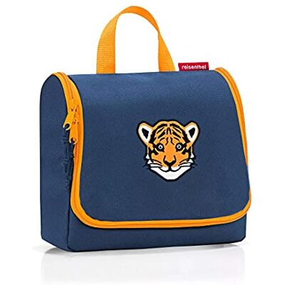 reisenthel Toiletbag Kids Trousse de Toilette imperméable Taille Unique, Tigre Navy, Taille Unique, Trousse de Toilette imperméable reisenthel Toiletbag Kids Trousse de Toilette imperméable Taille Unique, Tigre Navy, Taille Unique, Trousse de Toilette imperméable
