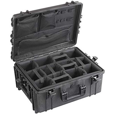 MAX Cases Valise de photographie hermétique avec cloisons rembourrées MAX Cases Valise de photographie hermétique avec cloisons rembourrées