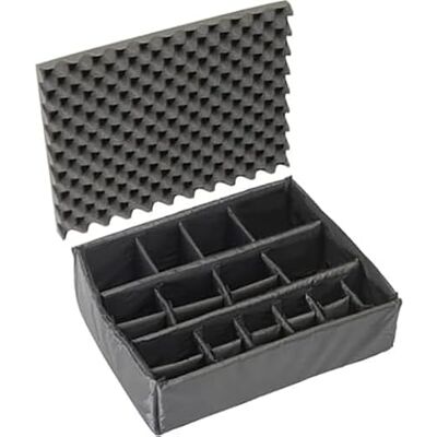 PELI 1615 Kit de séparateurs rembourrés, Accessoire de la Valise Protector Originale, Compatible avec : 1610, Couleur : Noir/Jaune PELI 1615 Kit de séparateurs rembourrés, Accessoire de la Valise Protector Originale, Compatible avec : 1610, Couleur : Noir/Jaune