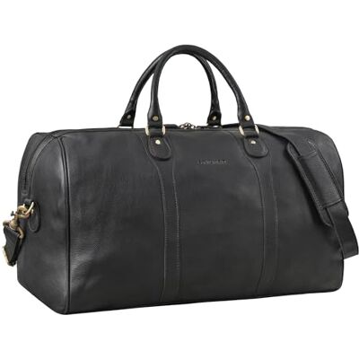 STILORD "Vivaldo" Spacieux Sac de Voyage Cuir Vintage Sac Homme Bandouliere Élégant Sac de Sport Femme Travel Bag Grand Bagage à Main Cuir Véritable Couleur:noir STILORD "Vivaldo" Spacieux Sac de Voyage Cuir Vintage Sac Homme Bandouliere Élégant Sac de Sport Femme Travel Bag Grand Bagage à Main Cuir Véritable Couleur:noir