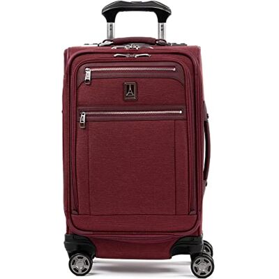 Travelpro Platinum Elite Valise extensible Softside, 8 roues, port USB, convient pour ordinateur portable jusqu'à 15", homme et femme, Business Plus, Rouge bordeaux, Carry-On 21-Inch, Platinum Elite Travelpro Platinum Elite Valise extensible Softside, 8 roues, port USB, convient pour ordinateur portable jusqu'à 15", homme et femme, Business Plus, Rouge bordeaux, Carry-On 21-Inch, Platinum Elite