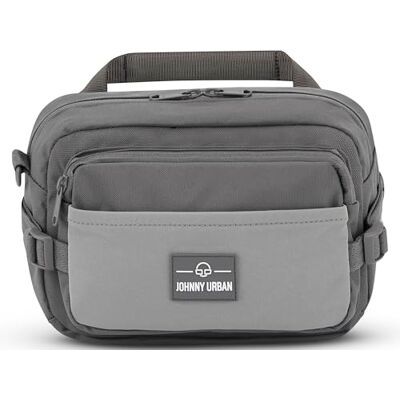 Johnny Urban Sac banane pour homme et femme Travis Grand sac banane spacieux pour la randonnée, les voyages, l'extérieur Sangle réglable et imperméable, gris foncé, Einheitsgröße Johnny Urban Sac banane pour homme et femme Travis Grand sac banane spacieux pour la randonnée, les voyages, l'extérieur Sangle réglable et imperméable, gris foncé, Einheitsgröße