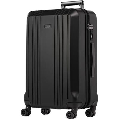 FERGÉ Cannes Lot de 3 valises rigides avec serrure à combinaison TSA (bagage à main, taille L, XL) Valises rigides à roulettes 4 roulettes souples Valise robuste en polycarbonate, noir mat, XL FERGÉ Cannes Lot de 3 valises rigides avec serrure à combinaison TSA (bagage à main, taille L, XL) Valises rigides à roulettes 4 roulettes souples Valise robuste en polycarbonate, noir mat, XL