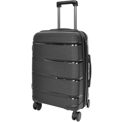 House Of Leather Pathfinder Valise rigide à quatre roues, Noir , Cabin, Bagage rigide extensible avec roulettes pivotantes House Of Leather Pathfinder Valise rigide à quatre roues, Noir , Cabin, Bagage rigide extensible avec roulettes pivotantes