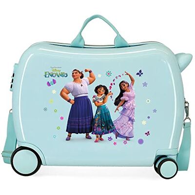 Disney Encanto Valise pour Enfant Bleu 50 x 39 x 20 cm Rigide ABS Fermeture à Combinaison latérale 34 l 1,8 kg 4 Roues, Bleu, Valisette de toilettes Disney Encanto Valise pour Enfant Bleu 50 x 39 x 20 cm Rigide ABS Fermeture à Combinaison latérale 34 l 1,8 kg 4 Roues, Bleu, Valisette de toilettes