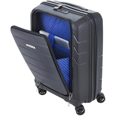 CarryOn Mobile Worker – Valise Cabine Business 55cm avec Poche Frontale et Compartiment Ordinateur 17” – Serrure TSA – Noir CarryOn Mobile Worker – Valise Cabine Business 55cm avec Poche Frontale et Compartiment Ordinateur 17” – Serrure TSA – Noir