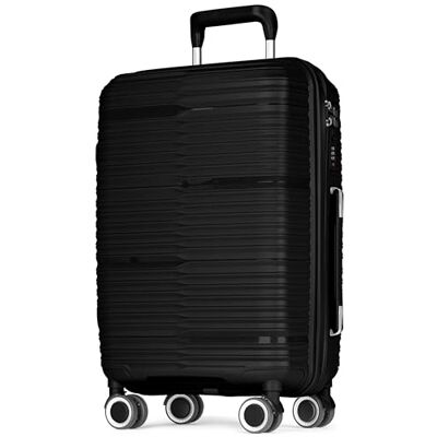 POSH Valise Grande L 65x45x27 cm Rigide en polypropylène 62L Trolley ultraléger 3,2 kg avec Serrure TSA et Roues jumelées 360° silencieuses Bagage Cabine enregistrée Robuste avec Roues POSH Valise Grande L 65x45x27 cm Rigide en polypropylène 62L Trolley ultraléger 3,2 kg avec Serrure TSA et Roues jumelées 360° silencieuses Bagage Cabine enregistrée Robuste avec Roues