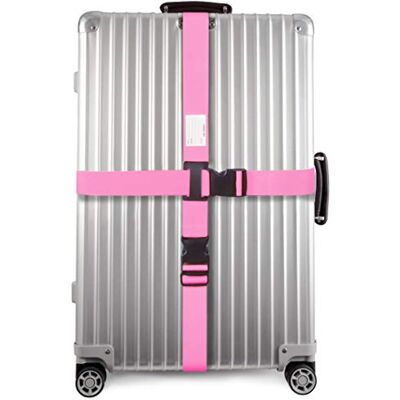 OW-Travel Sangle Valise Voyage Avion Croisée, Ceinture Valise, Rose 1 Pc Sangle pour valise avion croisée facile à repérer, sangle bagage valise voyage sécurité pour valises et accessoires avion OW-Travel Sangle Valise Voyage Avion Croisée, Ceinture Valise, Rose 1 Pc Sangle pour valise avion croisée facile à repérer, sangle bagage valise voyage sécurité pour valises et accessoires avion