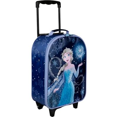 Undercover – trolley enfant Frozen – compartiment principal spacieux – compagnon de voyage idéal – poignée télescopique réglable et verrouillable Undercover – trolley enfant Frozen – compartiment principal spacieux – compagnon de voyage idéal – poignée télescopique réglable et verrouillable
