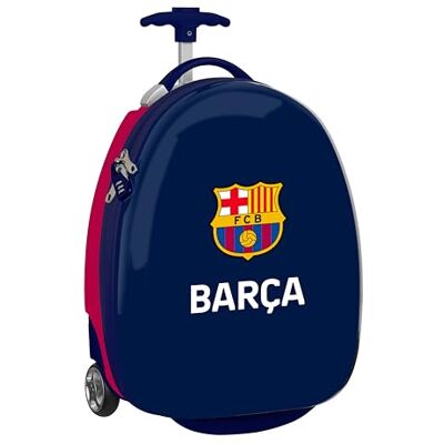 safta F.C. Barcelona 1ère équipe 25/26 Trolley de cabine 16 pouces, valise à roulettes, cadenas de sécurité, valise légère, 28 x 23 x 43 cm, Bleu/grenat, M, Décontracté safta F.C. Barcelona 1ère équipe 25/26 Trolley de cabine 16 pouces, valise à roulettes, cadenas de sécurité, valise légère, 28 x 23 x 43 cm, Bleu/grenat, M, Décontracté
