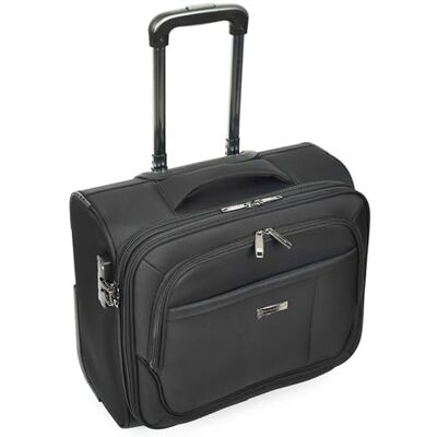 A1 FASHION GOODS Valise à roulettes TSA Lock pour ordinateur portable Taille cabine Sac de voyage d'affaires, Noir , S, Sac d'affaires à roulettes pour pilote A1 FASHION GOODS Valise à roulettes TSA Lock pour ordinateur portable Taille cabine Sac de voyage d'affaires, Noir , S, Sac d'affaires à roulettes pour pilote