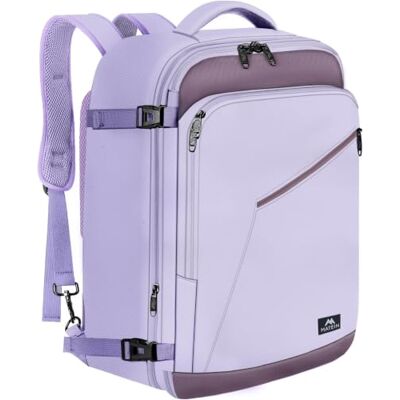 MATEIN Bagage Cabine 40x30x20, Sac a Dos Voyage Cabine Avion Eurowings Ryanair 40x30x20, 30L Extensible Bagage à Main, Imperméable Sac à Dos Voyage Femme Homme pour Randonnée Scolaires Violet Gris MATEIN Bagage Cabine 40x30x20, Sac a Dos Voyage Cabine Avion Eurowings Ryanair 40x30x20, 30L Extensible Bagage à Main, Imperméable Sac à Dos Voyage Femme Homme pour Randonnée Scolaires Violet Gris