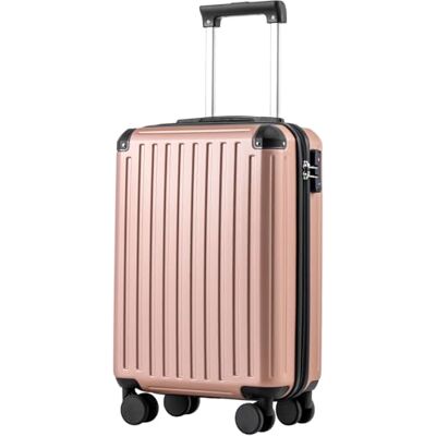 Coolife Valise Cabine 55x35x20 Ryanair EasyJet Bagage Cabine Rigide PC+ABS Serrure TSA, doubles roulettes, légère, résistante, maniable – Idéal pour voyages d'affaires, courts séjours & week-ends Coolife Valise Cabine 55x35x20 Ryanair EasyJet Bagage Cabine Rigide PC+ABS Serrure TSA, doubles roulettes, légère, résistante, maniable – Idéal pour voyages d'affaires, courts séjours & week-ends
