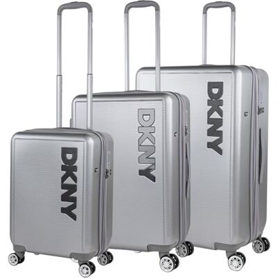 DKNY Set valise rigide, Lot de Valises Soute Avion 4 Roulettes Sets de Bagages DKNY Set valise rigide, Lot de Valises Soute Avion 4 Roulettes Sets de Bagages