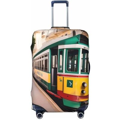RoMuka Lisbonne Tram Motif Housse de Protection Élastique pour Coffre à Bagages Housse de Protection Convient aux Bagages de 45,7 à 81,3 cm, Modèle de Tram de Lisbonne, Large, Motif de tramway de RoMuka Lisbonne Tram Motif Housse de Protection Élastique pour Coffre à Bagages Housse de Protection Convient aux Bagages de 45,7 à 81,3 cm, Modèle de Tram de Lisbonne, Large, Motif de tramway de